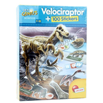 Velociraptor + 100 Stickers Lisciani