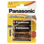 Batterie Stilo AA lunga durata Alkaline Power Panasonic (conf. 4)