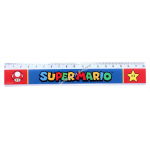 Righello 18 cm Blu Super Mario 