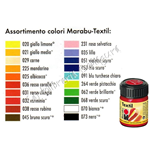 Colore per Tessuti Textil 15ml Marabu