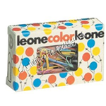 Fermagli Zincati n.4 Colorati Leone (conf.100)